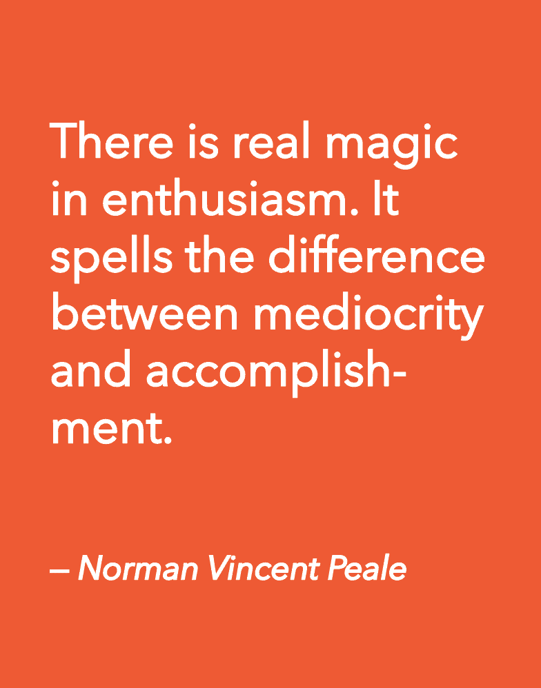 Enthusiasm Quote